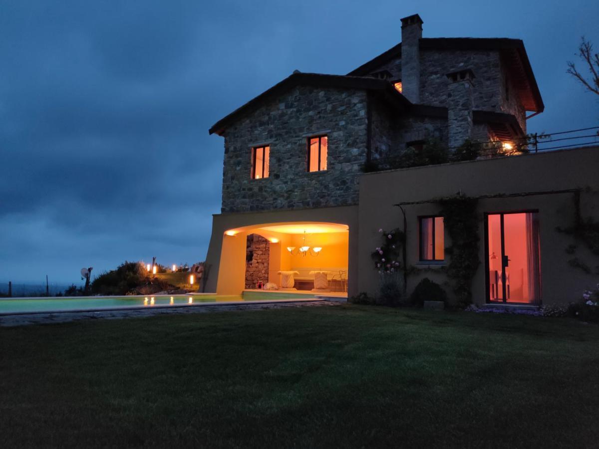 Villa Privata Con Piscina A Riparbella Castellina Marittima Eksteriør billede